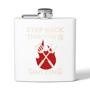 Stainless Steel Flask, 6oz