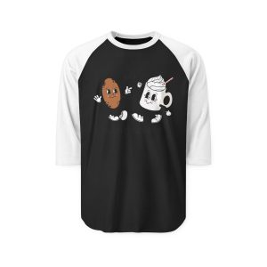 Unisex Three-Quarter Sleeve Raglan Shirt