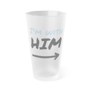 Frosted Pint Glass, 16oz