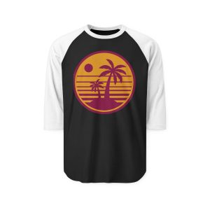 Unisex Three-Quarter Sleeve Raglan Shirt