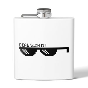 Stainless Steel Flask, 6oz